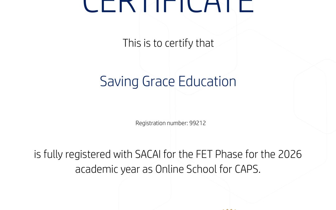Why Accreditation Matters: Saving Grace Education’s SACAI Registration Reaffirms the Importance of Due Diligence in Homeschooling